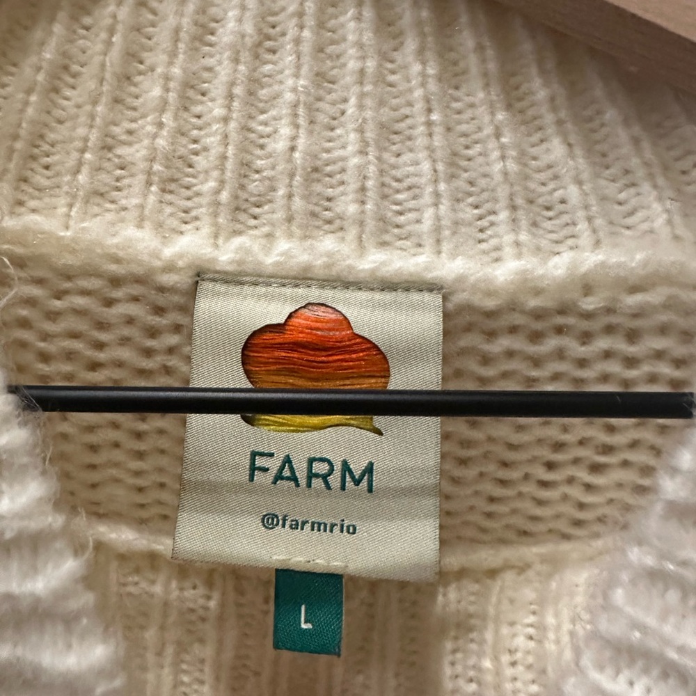 Farm Rio Handmade Flower Sweater - Picture 4 of 5